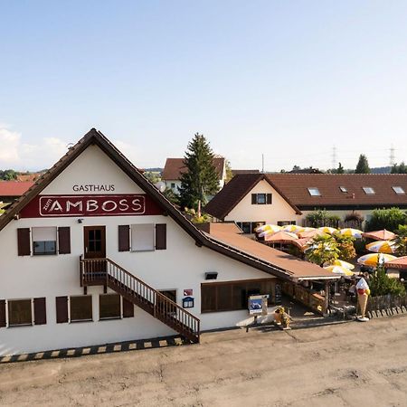 Altbau Gasthaus Amboss Grunkraut Exteriör bild